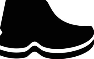 Boots symbol icon vector image. Illustration of the boot footwear shoe design image. EPS 10