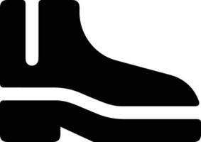 Boots symbol icon vector image. Illustration of the boot footwear shoe design image. EPS 10