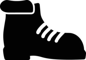 Boots symbol icon vector image. Illustration of the boot footwear shoe design image. EPS 10