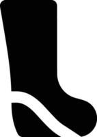 Boots symbol icon vector image. Illustration of the boot footwear shoe design image. EPS 10