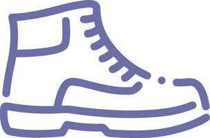 Boots symbol icon vector image. Illustration of the boot footwear shoe design image. EPS 10