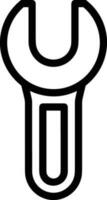 Screwdriver repair icon symbol vector image. Illustration of the fix toolkit design image. EPS 10