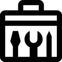 Screwdriver repair icon symbol vector image. Illustration of the fix toolkit design image. EPS 10