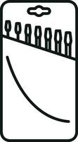 Screwdriver repair icon symbol vector image. Illustration of the fix toolkit design image. EPS 10