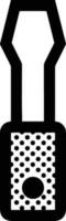 Screwdriver repair icon symbol vector image. Illustration of the fix toolkit design image. EPS 10