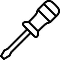 Screwdriver repair icon symbol vector image. Illustration of the fix toolkit design image. EPS 10