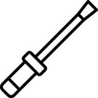 Screwdriver repair icon symbol vector image. Illustration of the fix toolkit design image. EPS 10