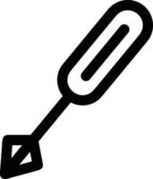 Screwdriver repair icon symbol vector image. Illustration of the fix toolkit design image. EPS 10