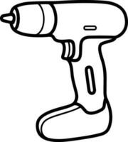 Screwdriver repair icon symbol vector image. Illustration of the fix toolkit design image. EPS 10