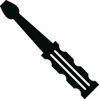 Screwdriver repair icon symbol vector image. Illustration of the fix toolkit design image. EPS 10