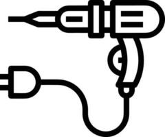 Screwdriver repair icon symbol vector image. Illustration of the fix toolkit design image. EPS 10