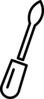 Screwdriver repair icon symbol vector image. Illustration of the fix toolkit design image. EPS 10