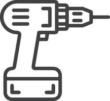 Screwdriver repair icon symbol vector image. Illustration of the fix toolkit design image. EPS 10