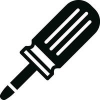 Screwdriver repair icon symbol vector image. Illustration of the fix toolkit design image. EPS 10