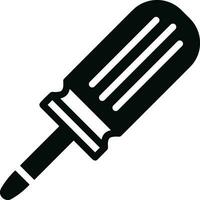 Screwdriver repair icon symbol vector image. Illustration of the fix toolkit design image. EPS 10