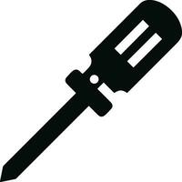 Screwdriver repair icon symbol vector image. Illustration of the fix toolkit design image. EPS 10