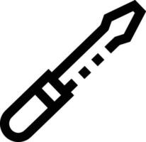 Screwdriver repair icon symbol vector image. Illustration of the fix toolkit design image. EPS 10