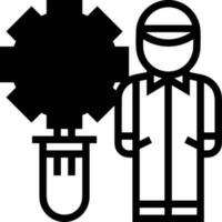 Screwdriver repair icon symbol vector image. Illustration of the fix toolkit design image. EPS 10