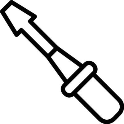 Screwdriver repair icon symbol vector image. Illustration of the fix toolkit design image. EPS 10