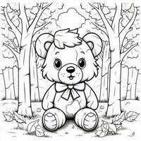 Fall Coloring Pages photo