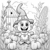 Fall Coloring Pages photo