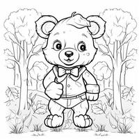 Fall Coloring Pages photo