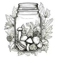 Fall Coloring Pages photo