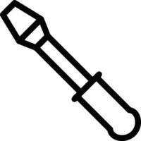 Screwdriver repair icon symbol vector image. Illustration of the fix toolkit design image. EPS 10