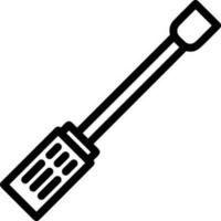 Screwdriver repair icon symbol vector image. Illustration of the fix toolkit design image. EPS 10