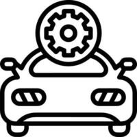 Screwdriver repair icon symbol vector image. Illustration of the fix toolkit design image. EPS 10