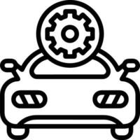 Screwdriver repair icon symbol vector image. Illustration of the fix toolkit design image. EPS 10