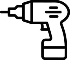 Screwdriver repair icon symbol vector image. Illustration of the fix toolkit design image. EPS 10