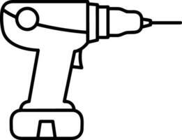 Screwdriver repair icon symbol vector image. Illustration of the fix toolkit design image. EPS 10