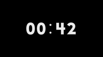 45 seconden countdown tijdopnemer, countdown timer 45 tweede vrij video