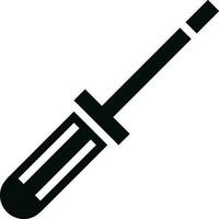 Screwdriver repair icon symbol vector image. Illustration of the fix toolkit design image. EPS 10