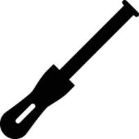 Screwdriver repair icon symbol vector image. Illustration of the fix toolkit design image. EPS 10