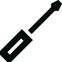 Screwdriver repair icon symbol vector image. Illustration of the fix toolkit design image. EPS 10