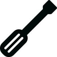 Screwdriver repair icon symbol vector image. Illustration of the fix toolkit design image. EPS 10