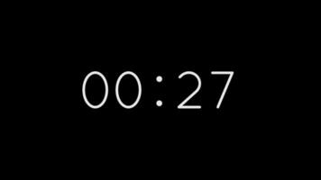 30 secondi conto alla rovescia Timer, conto alla rovescia Timer 30 secondo gratuito video