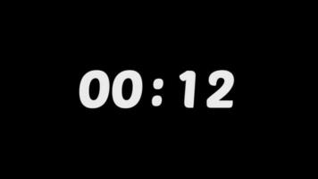 15 seconden countdown tijdopnemer, countdown timer 15 tweede vrij video