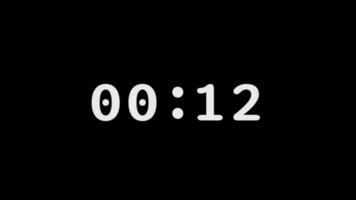 15 seconden countdown tijdopnemer, countdown timer 15 tweede vrij video