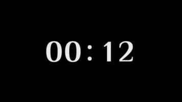 15 seconden countdown tijdopnemer, countdown timer 15 tweede vrij video