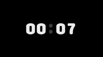 10 seconden countdown tijdopnemer, countdown timer 10 tweede vrij video