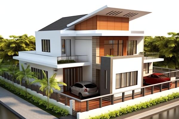 House Side View Stock Photos, Images and Backgrounds for Free Download