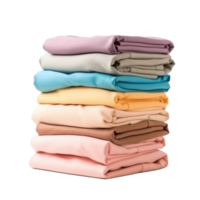 Stack of clothes isolated png