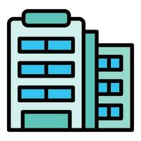 Floor multistory icon vector flat