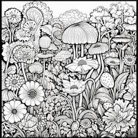 Garden Coloring Pages photo