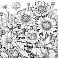 Garden Coloring Pages photo