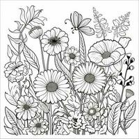 Garden Coloring Pages photo