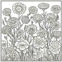 Garden Coloring Pages photo